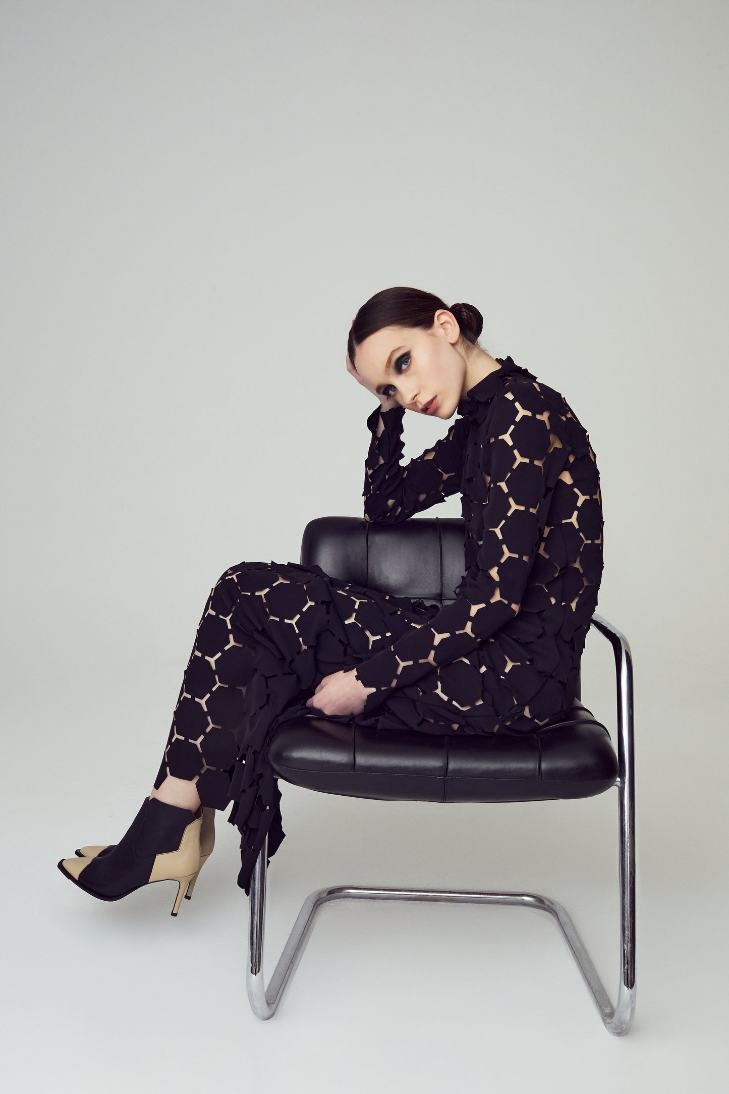 Adele Preto/Beige